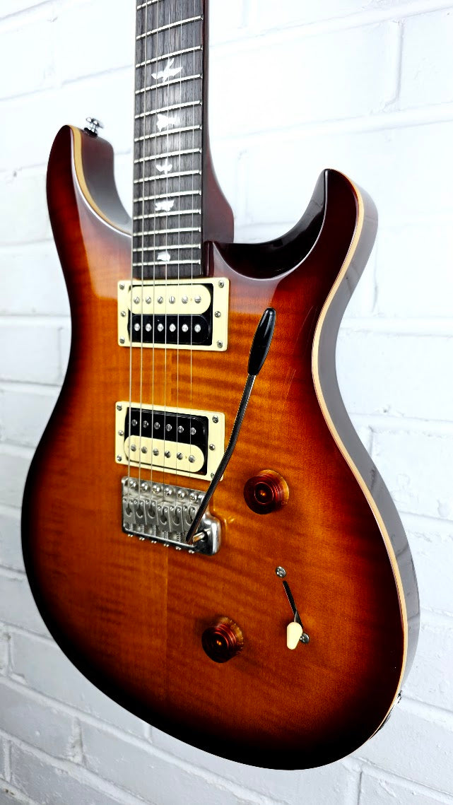 PRS SE CUSTOM 24 TOBACCO BURST ELECTRIC GUITAR