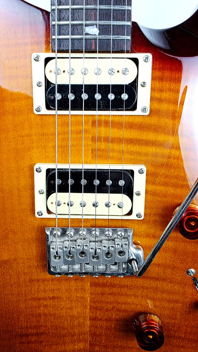 PRS SE CUSTOM 24 TOBACCO BURST ELECTRIC GUITAR