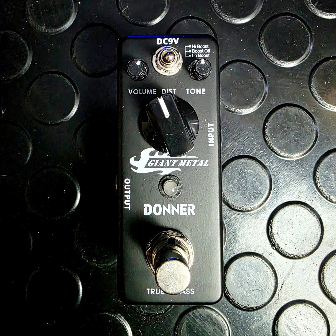 DONNER GIANT METAL DISTORTION GUITAR PEDAL