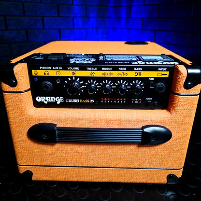 ORANGE CRUSH BASS 25 COMBO SOLID STATE AMP