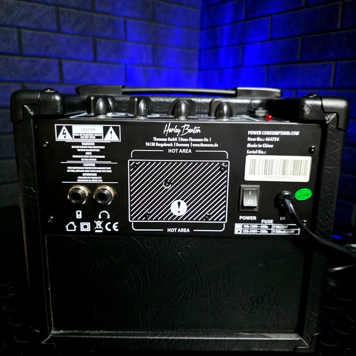 HARLEY BENTON HB-15GXD JAMBOX GUITAR COMBO AMP