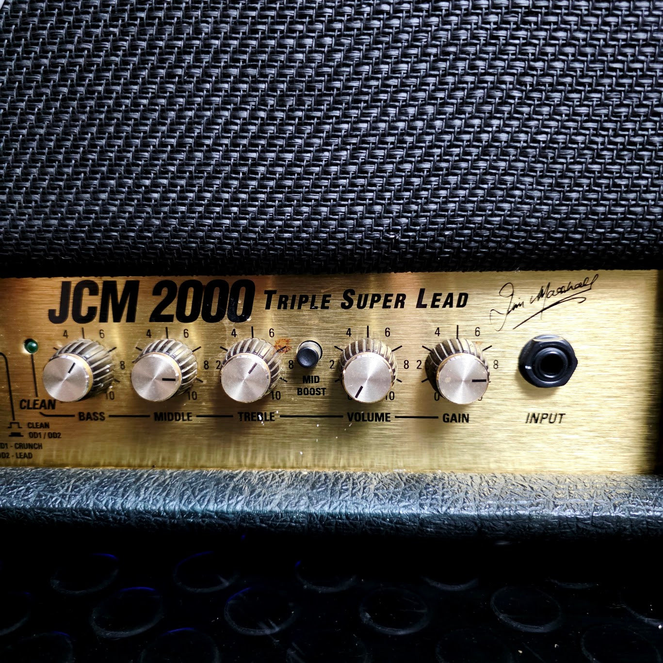 MARSHALL TSL100 JCM 2000 TRIPLE SUPER LEAD VALVE GUITAR AMP HEAD