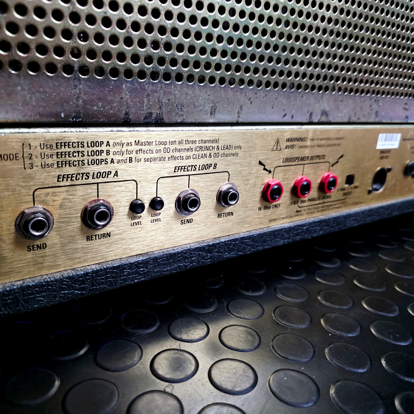 MARSHALL TSL100 JCM 2000 TRIPLE SUPER LEAD VALVE GUITAR AMP HEAD