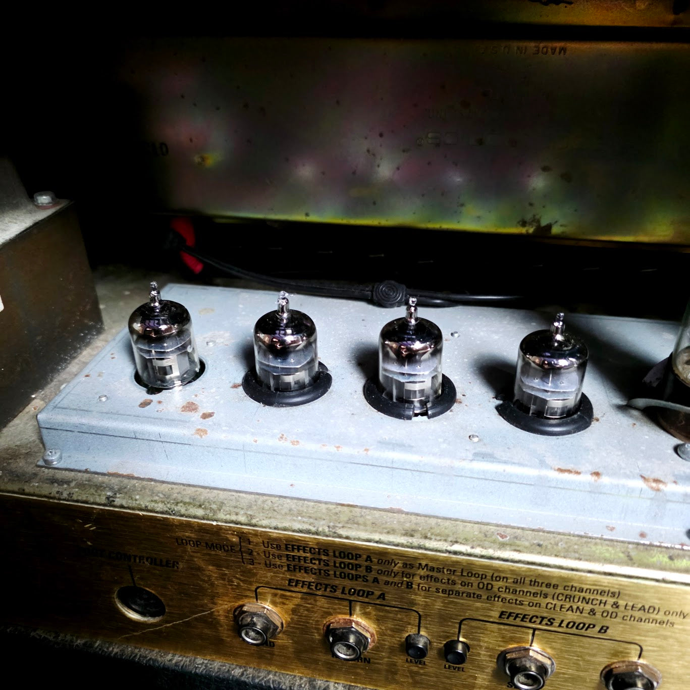 MARSHALL TSL100 JCM 2000 TRIPLE SUPER LEAD VALVE GUITAR AMP HEAD