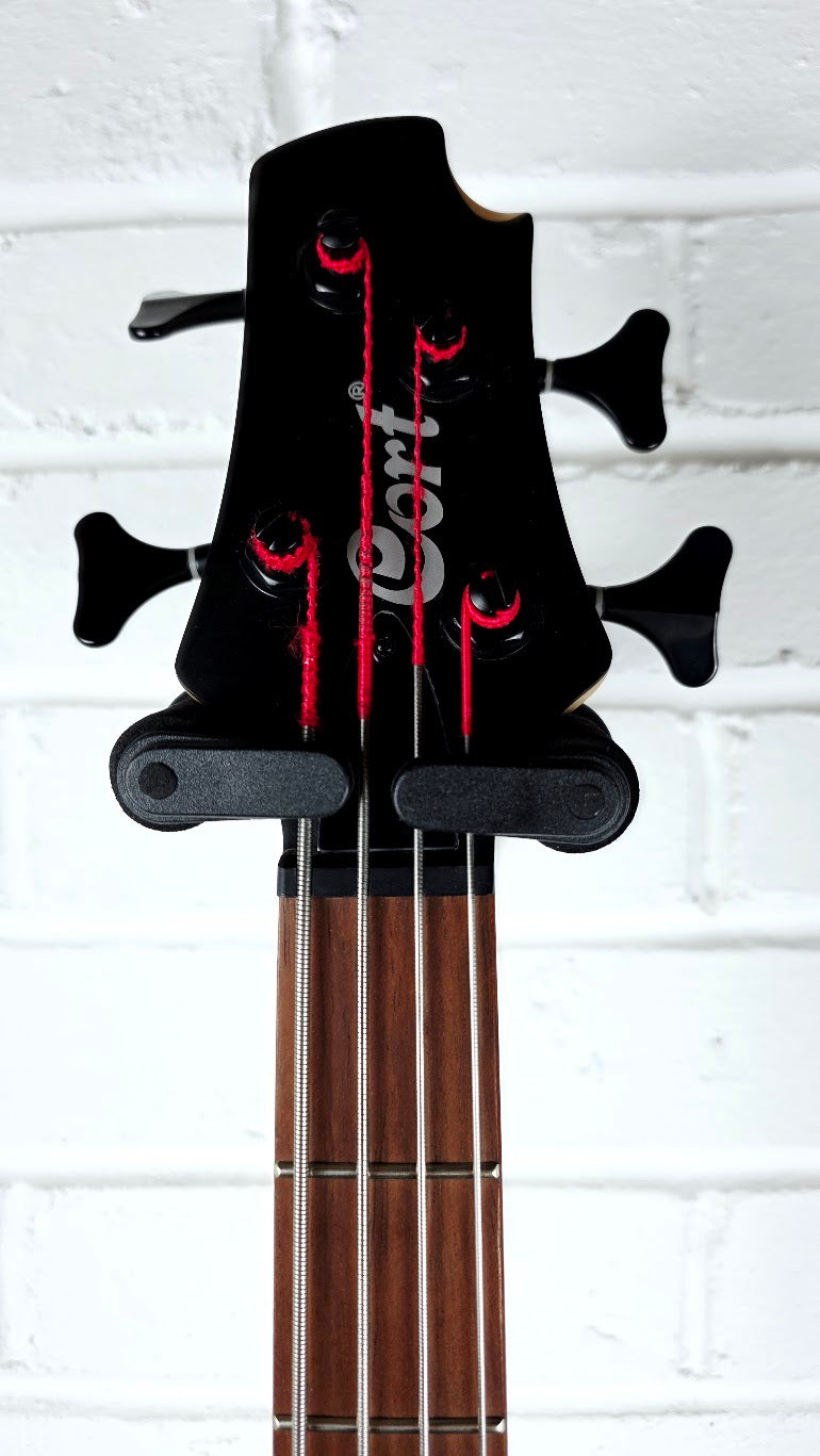CORT ACTION DLX AS 4 STRING ACTIVE OPEN PORE NATURAL BASS GUITAR
