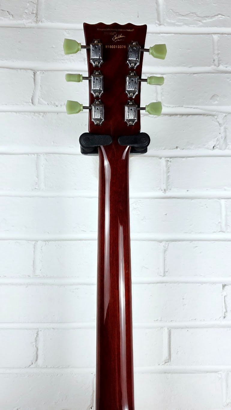 VINTAGE V100 REISSUED PGM LEMON DROP LES PAUL ELECTRIC GUITAR