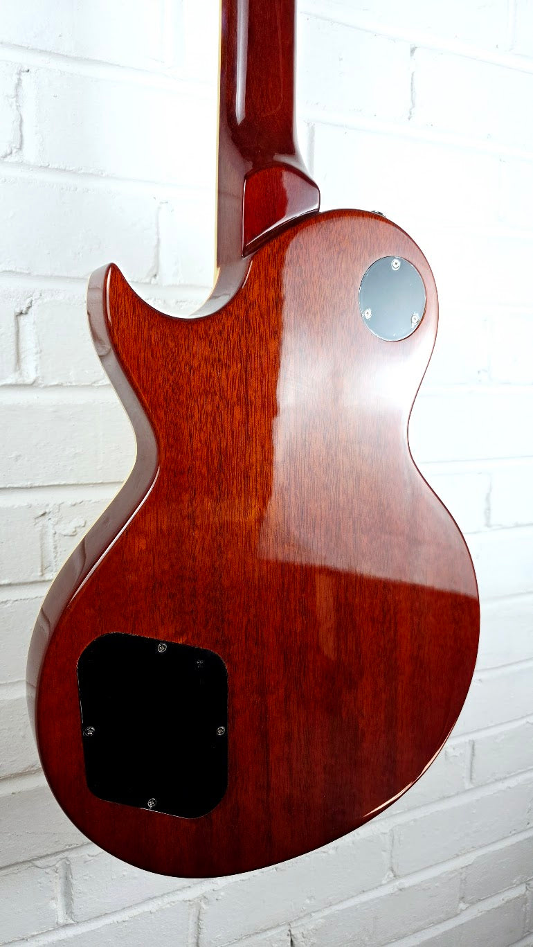 VINTAGE V100 REISSUED PGM LEMON DROP LES PAUL ELECTRIC GUITAR