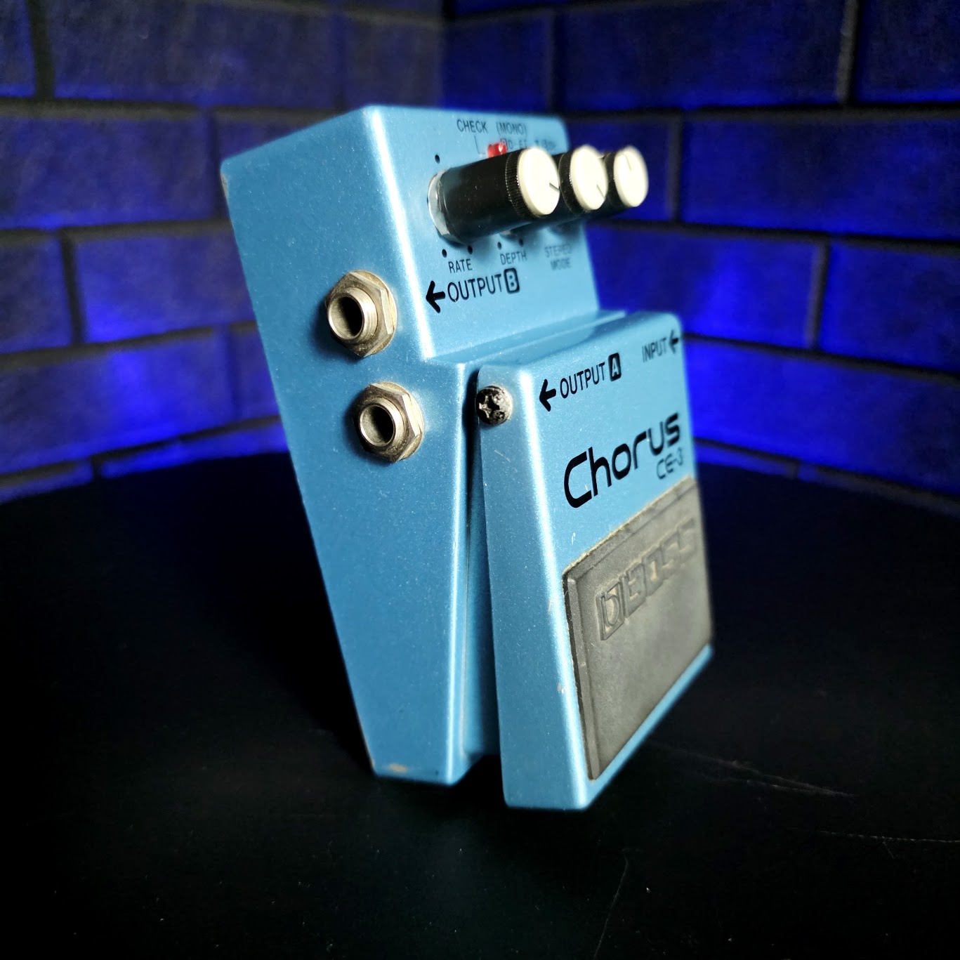 BOSS CE-3 CHORUS GREEN LABEL 80s VINTAGE PEDAL WITH BOX