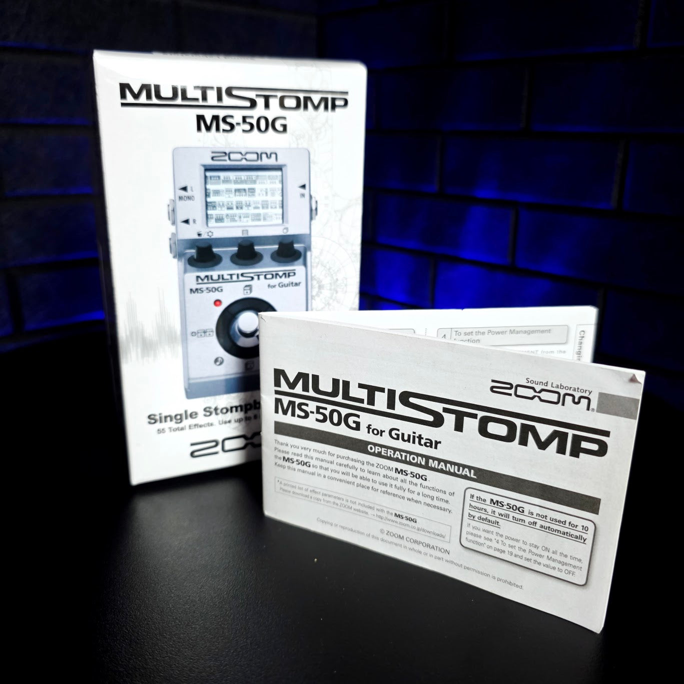 ZOOM MULTISTOMP MS-50G GUITAR EFFECTS PEDAL