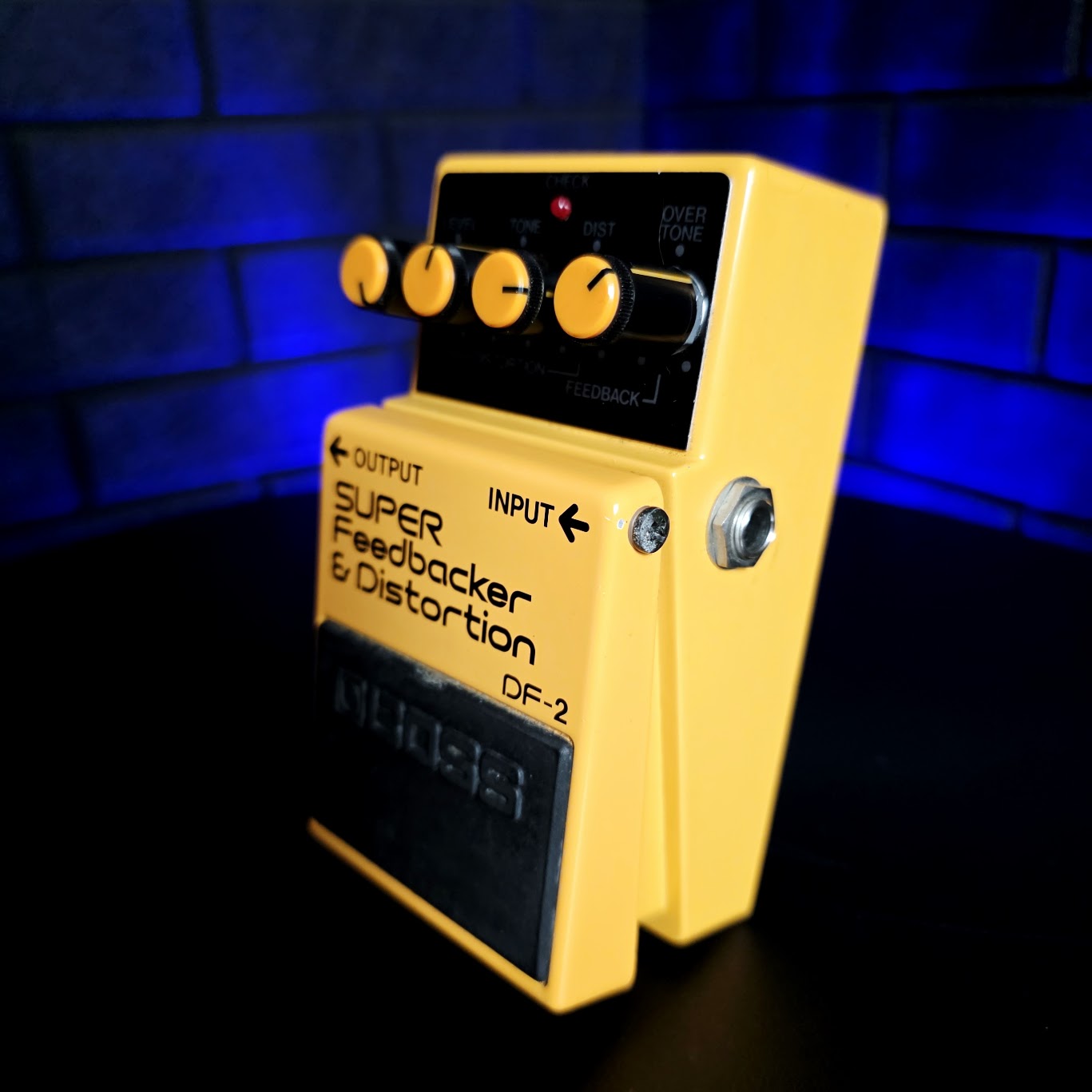 BOSS DF-2 SUPER FEEDBACK & DISTORTION JAPAN 80S GUITAR PEDAL