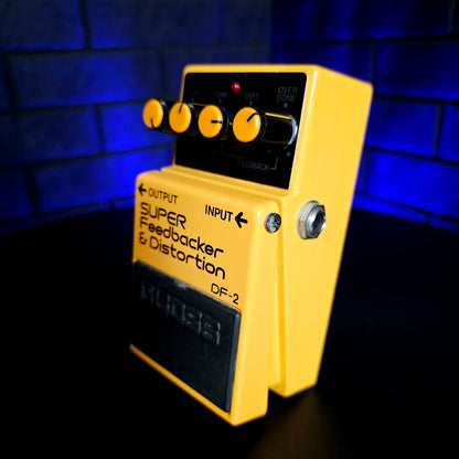 BOSS DF-2 SUPER FEEDBACK & DISTORTION JAPAN 80S GUITAR PEDAL