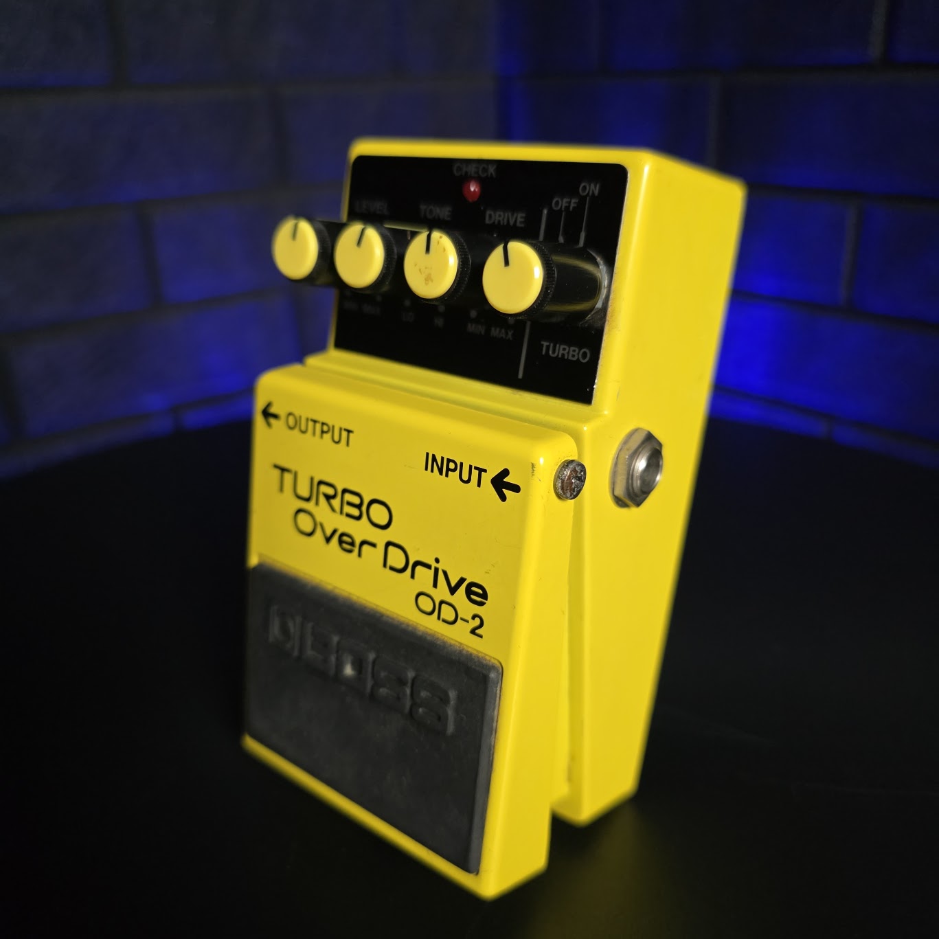 BOSS OD-2 TURBO OVERDRIVE VINTAGE GUITAR PEDAL WITH BOX