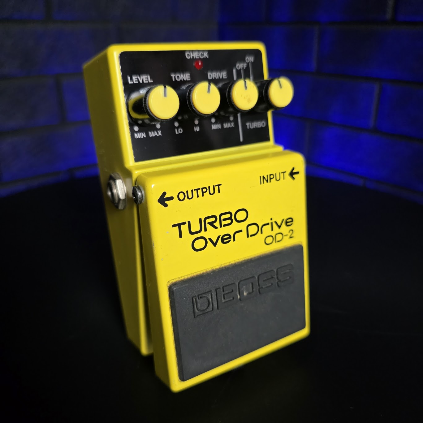 BOSS OD-2 TURBO OVERDRIVE VINTAGE GUITAR PEDAL WITH BOX