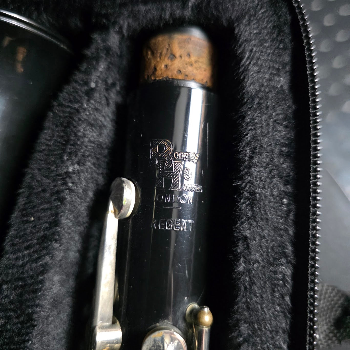 BOOSEY AND HAWKES REGENT CLARINET WITH NEW CASE