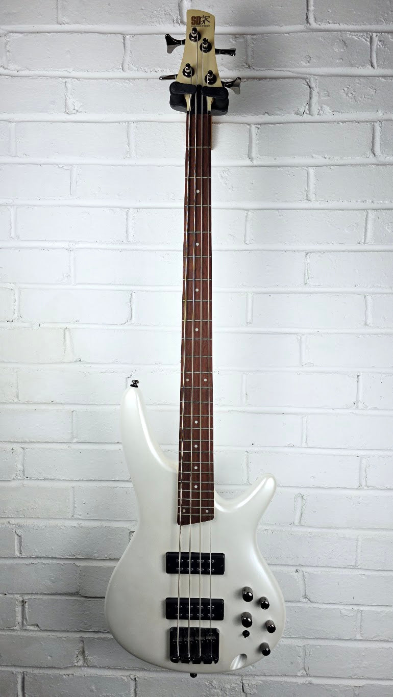 IBANEZ SR300E 4 STRING PEARL WHITE ACTIVE BASS