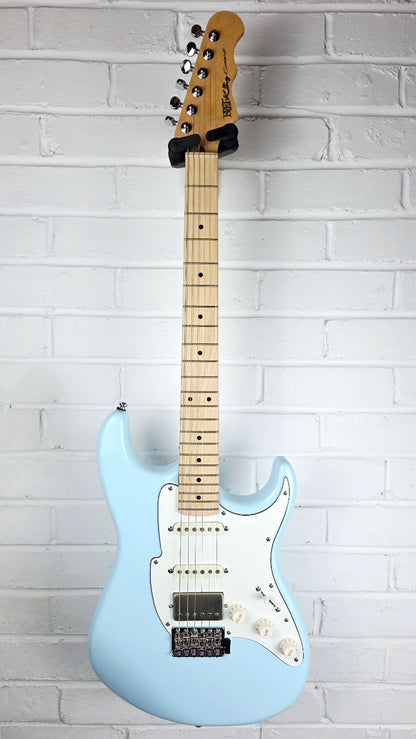FRET KING CORONA LAGUNA BLUE ELECTRIC GUITAR + CASE