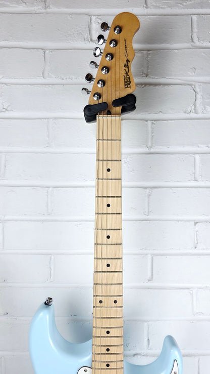 FRET KING CORONA LAGUNA BLUE ELECTRIC GUITAR + CASE