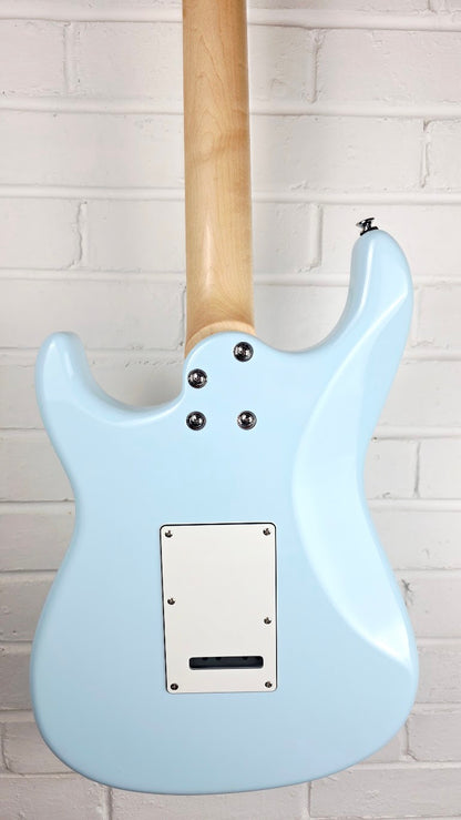 FRET KING CORONA LAGUNA BLUE ELECTRIC GUITAR + CASE