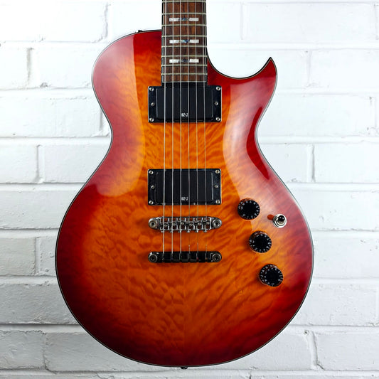 IBANEZ ART520 QUILTED MAPLE HONEY SUNBURST ELECTRIC GUITAR