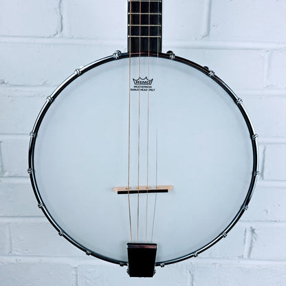 BLUE MOON 4 STRING OPEN BACK BANJO