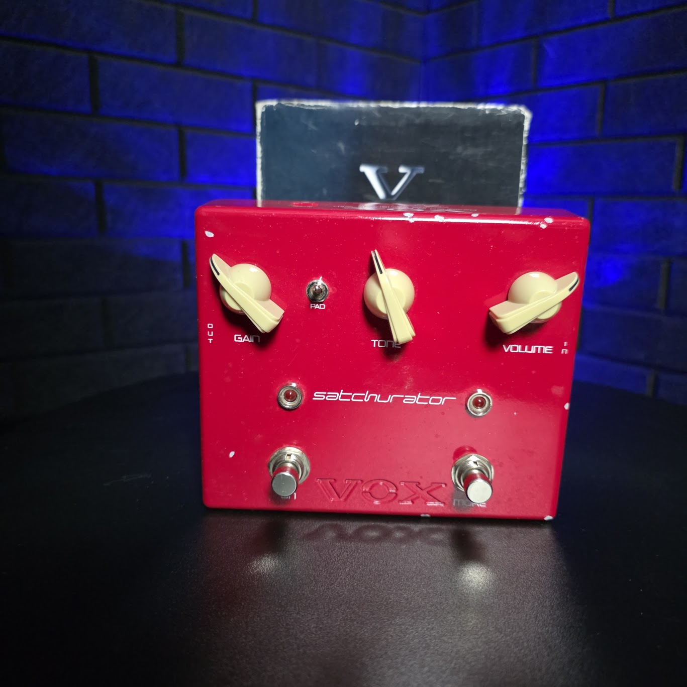 VOX SATCHURATOR JOE SATRIANI SIGNATURE DISTORTION PEDAL