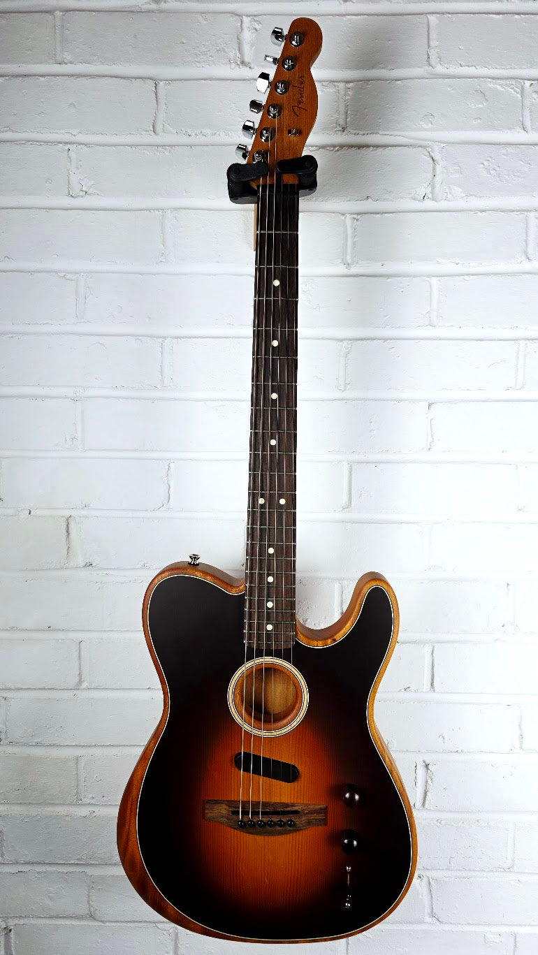 FENDER ACOUSTASONIC PLAYER TELECASTER SHADOW BURST ELECTRIC GUITAR