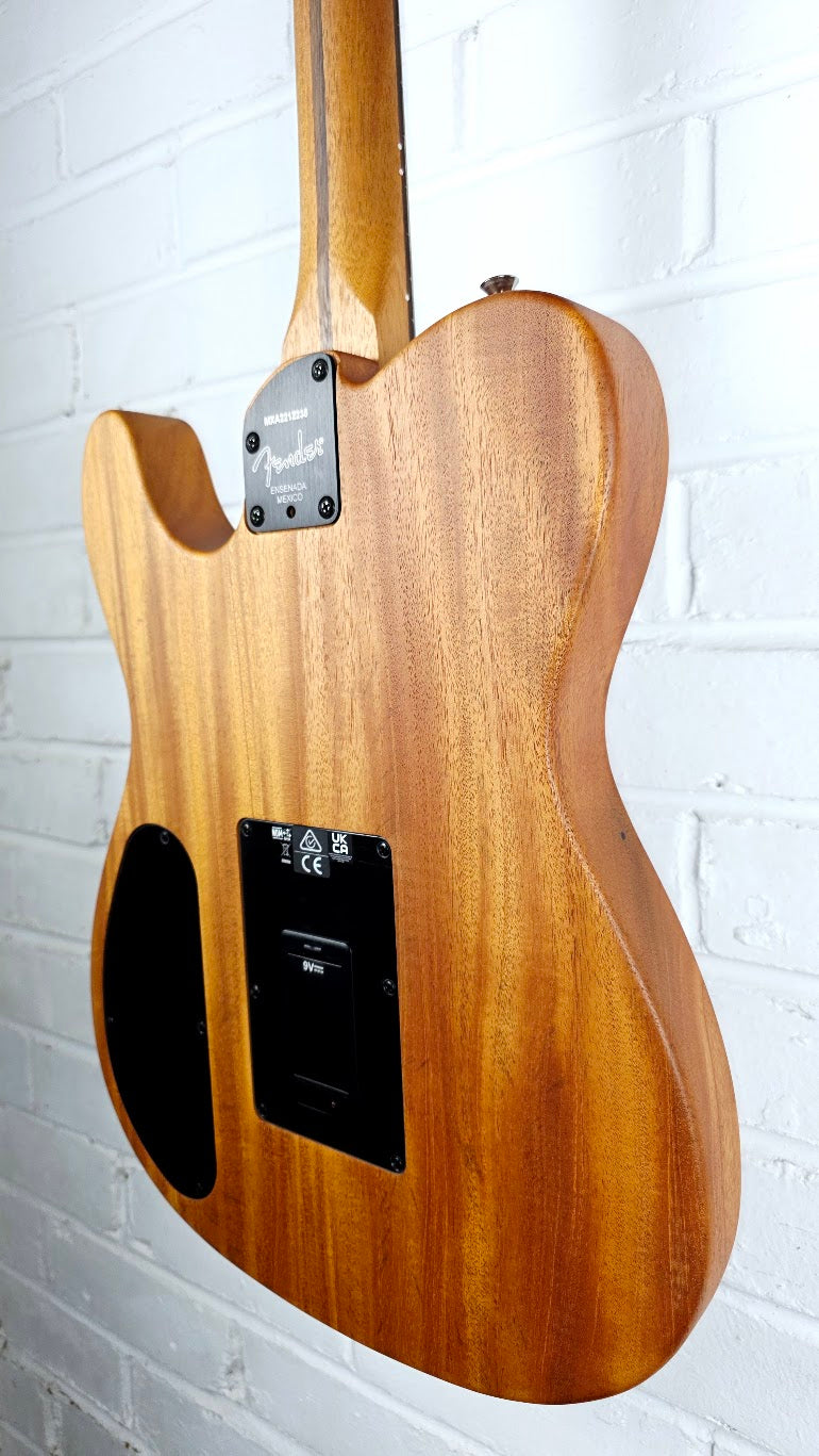 FENDER ACOUSTASONIC PLAYER TELECASTER SHADOW BURST ELECTRIC GUITAR