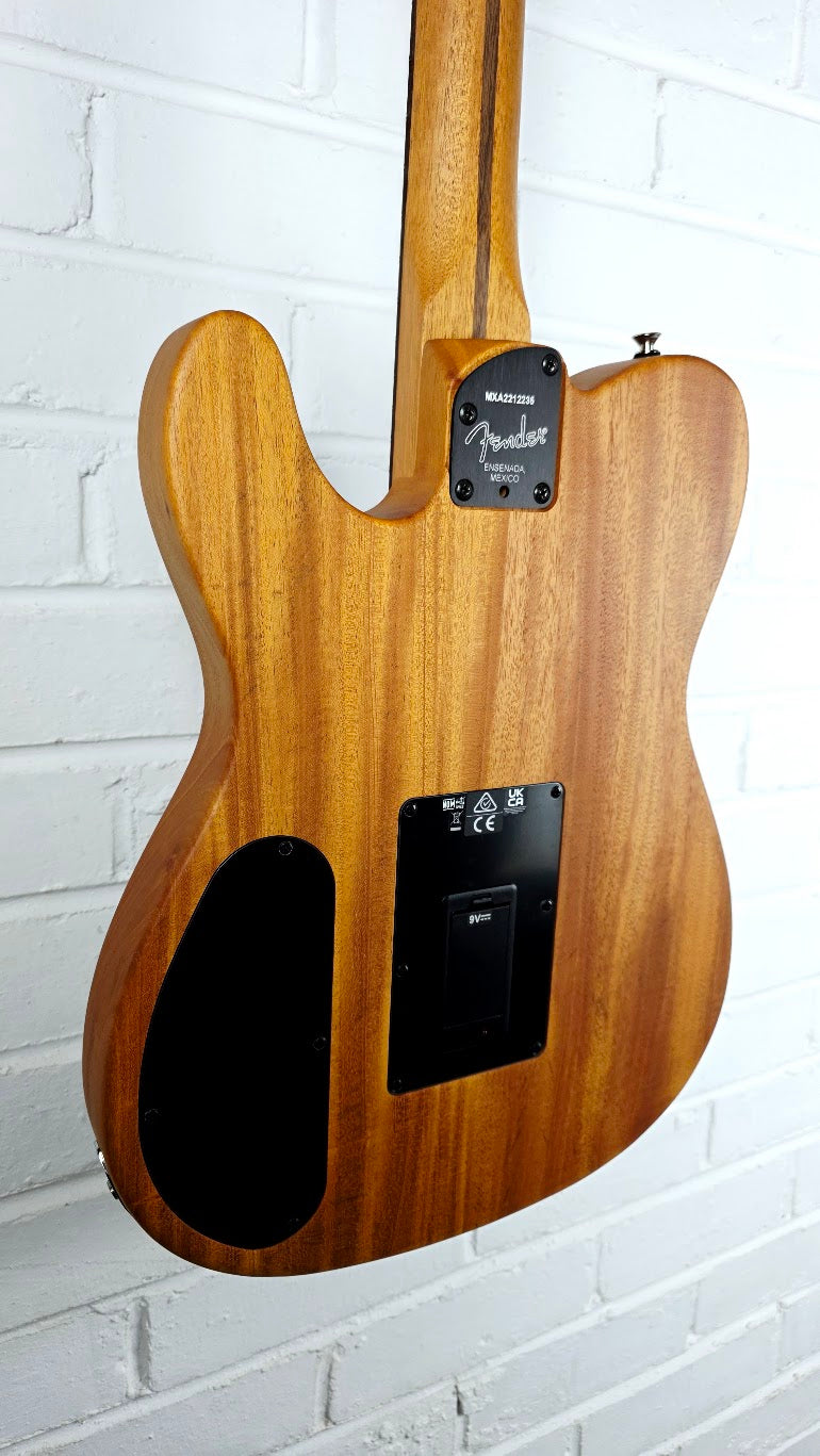 FENDER ACOUSTASONIC PLAYER TELECASTER SHADOW BURST ELECTRIC GUITAR
