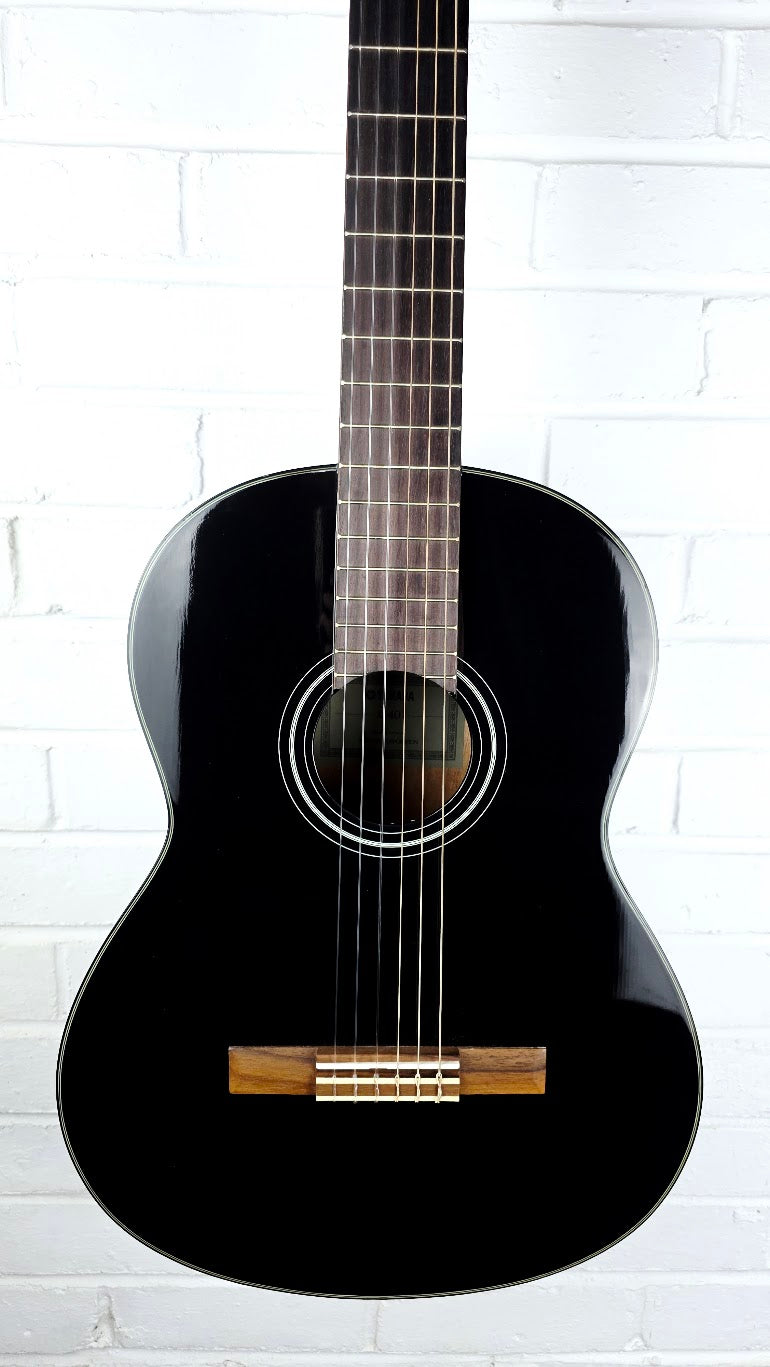 YAMAHA C40 BLACK CLASSICAL GUITAR LEFT HANDED