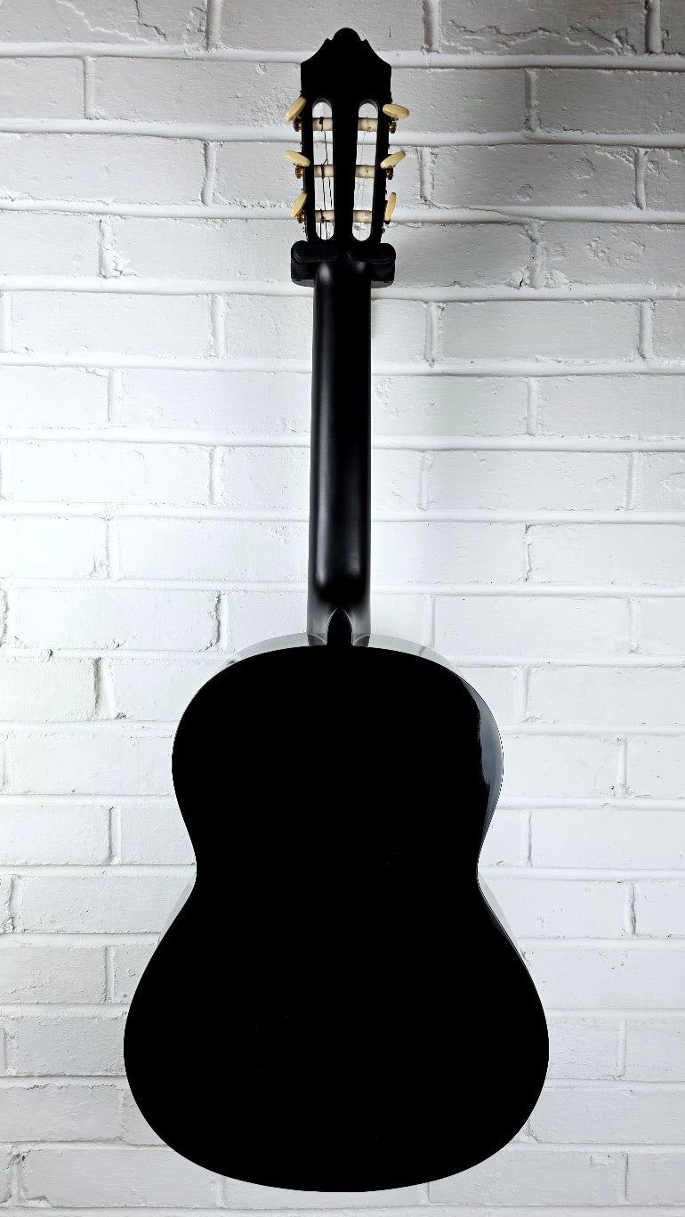 YAMAHA C40 BLACK CLASSICAL GUITAR LEFT HANDED