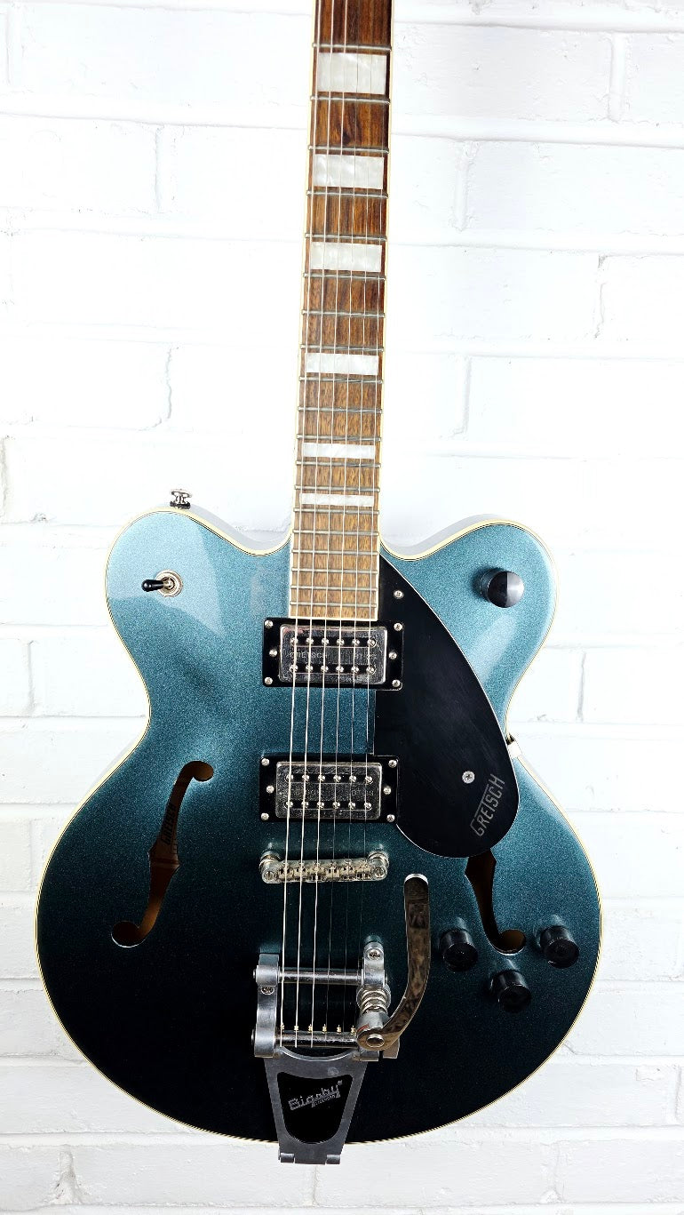 GRETSCH G2622T STREAMLINER CENTER BLOCK WITH BIGSBY GUNMETAL METALLIC