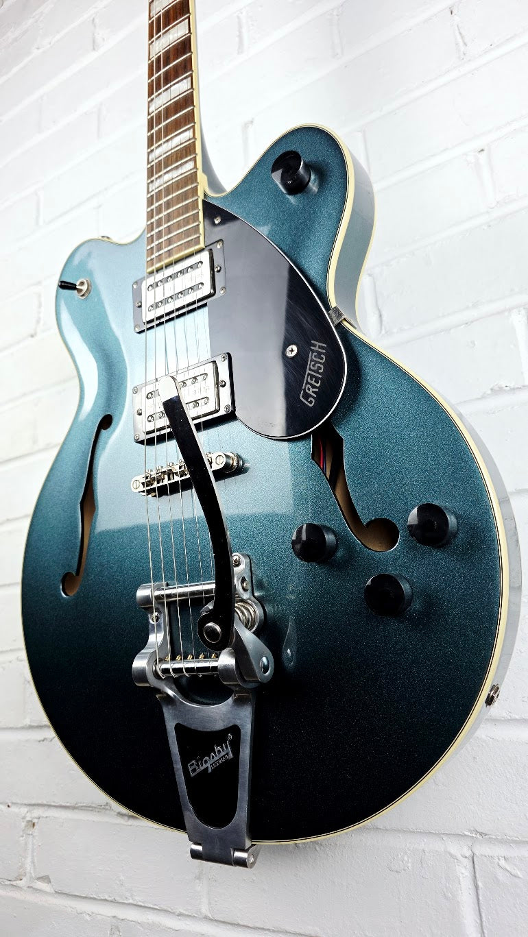 GRETSCH G2622T STREAMLINER CENTER BLOCK WITH BIGSBY GUNMETAL METALLIC