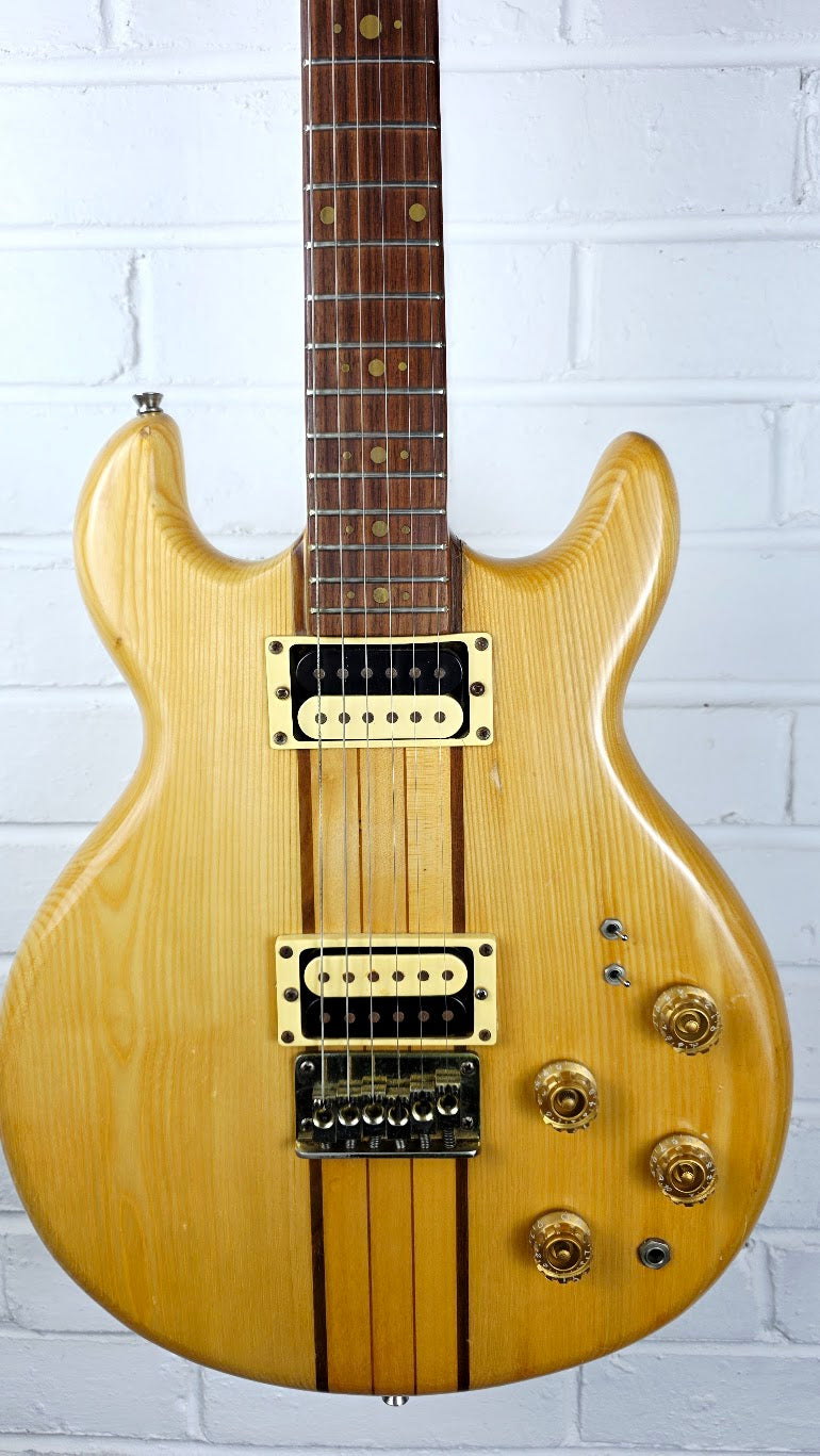 KAY ELECTRIC GUITAR DOUBLE CUT THRU NECK MATSUMOKO STYLE MIJ 1970s