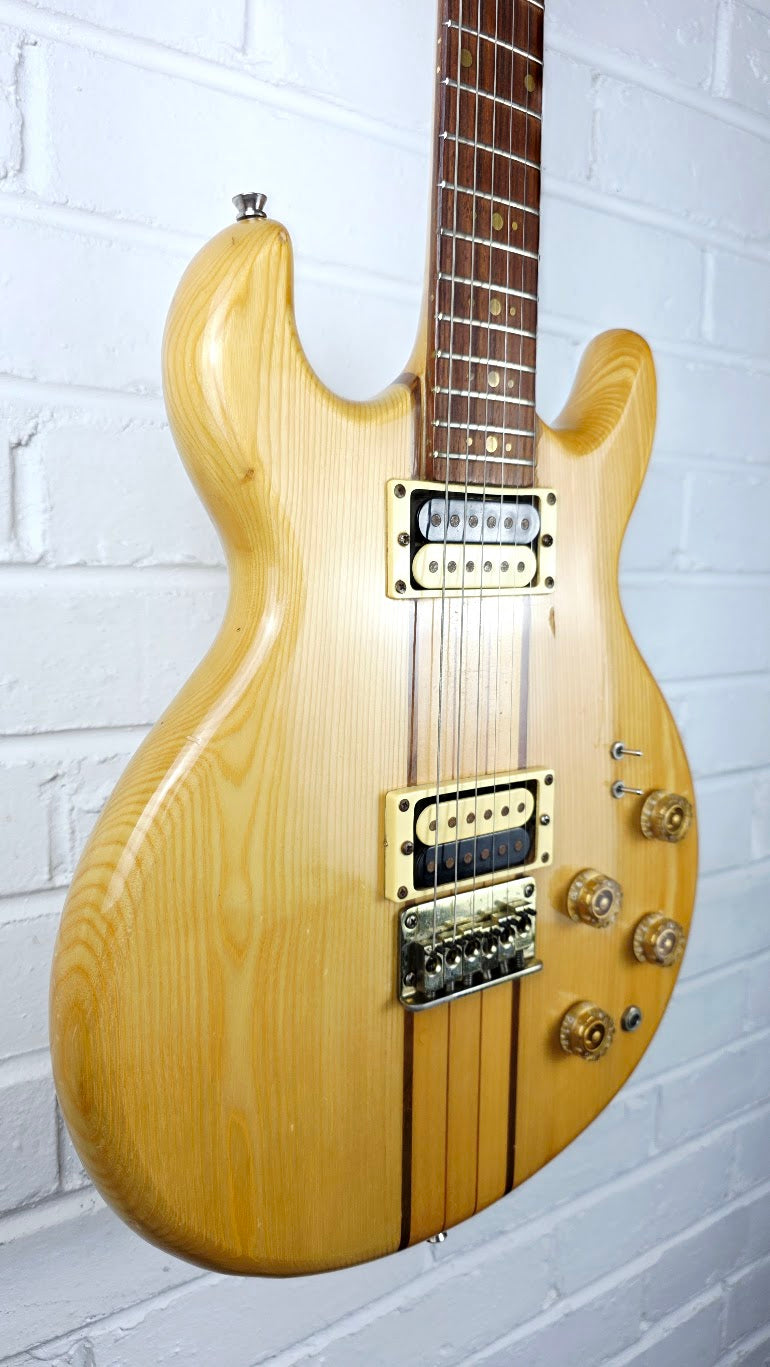 KAY ELECTRIC GUITAR DOUBLE CUT THRU NECK MATSUMOKO STYLE MIJ 1970s