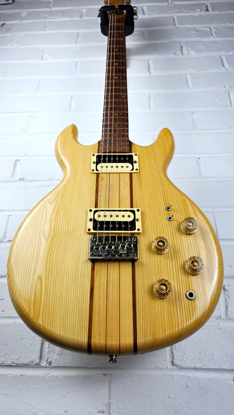 KAY ELECTRIC GUITAR DOUBLE CUT THRU NECK MATSUMOKO STYLE MIJ 1970s