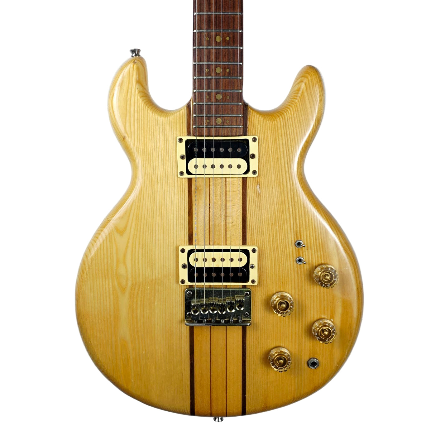 KAY ELECTRIC GUITAR DOUBLE CUT THRU NECK MATSUMOKO STYLE MIJ 1970s