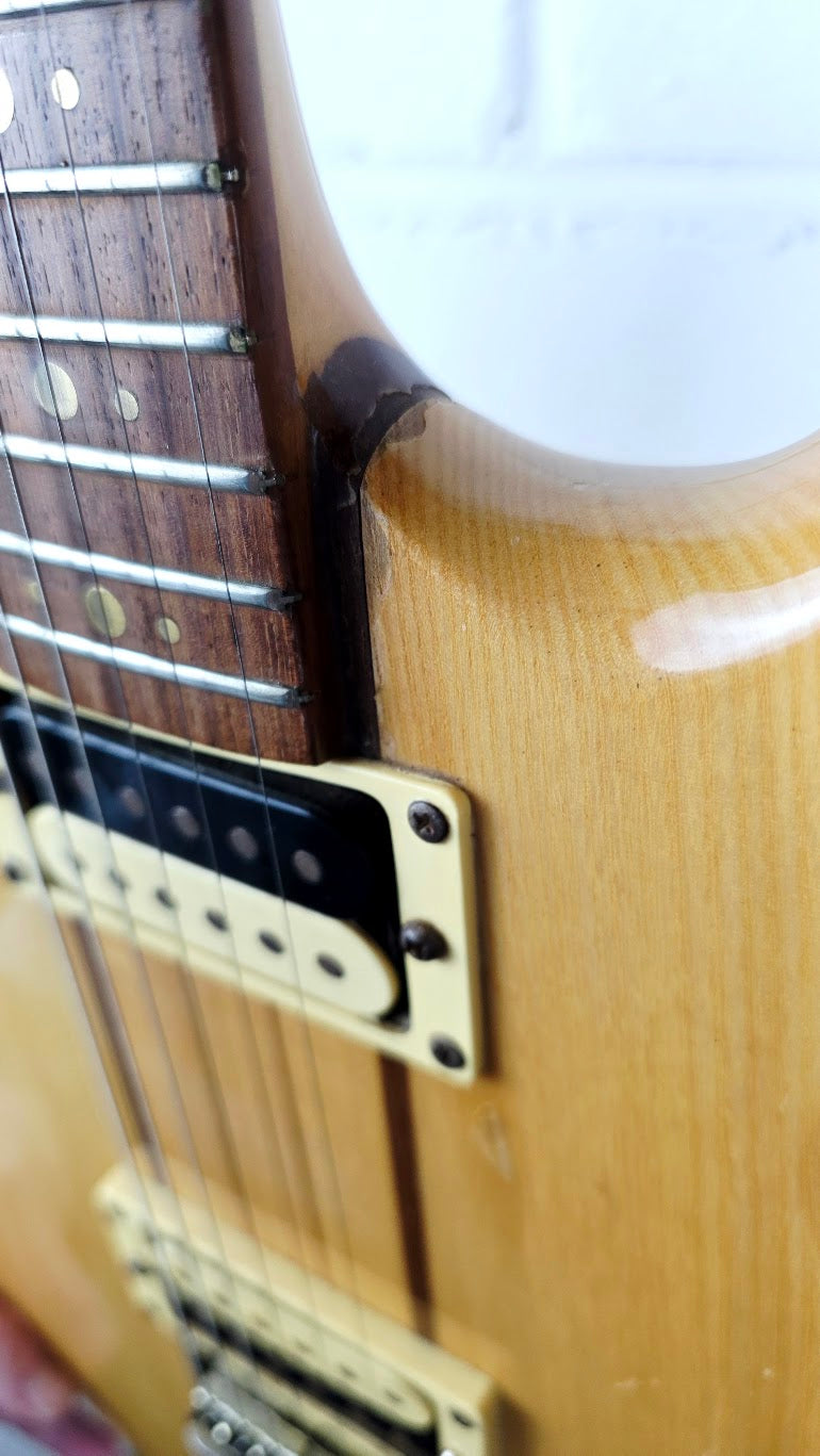 KAY ELECTRIC GUITAR DOUBLE CUT THRU NECK MATSUMOKO STYLE MIJ 1970s