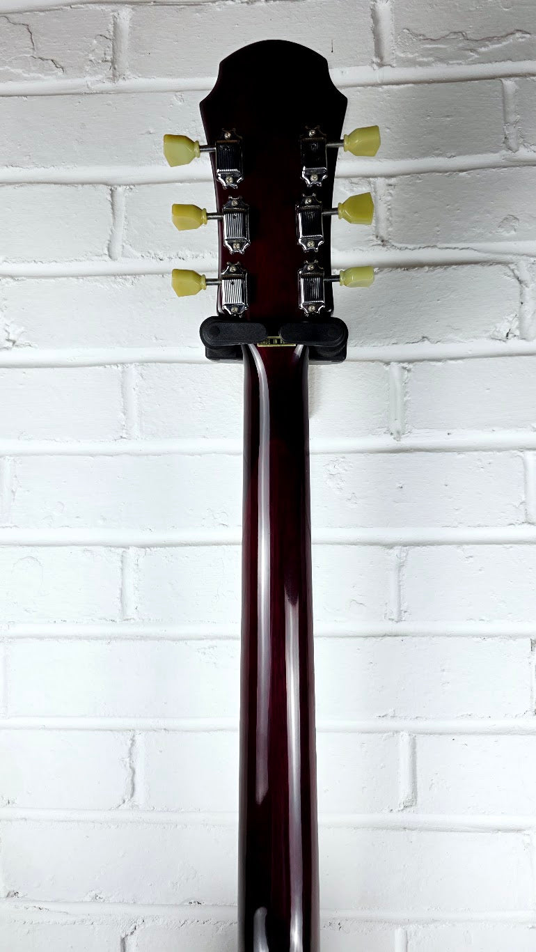 ARIA PRO II TA-40 SEMI HOLLOW ELECTRIC GUITAR WINE RED KOREAN