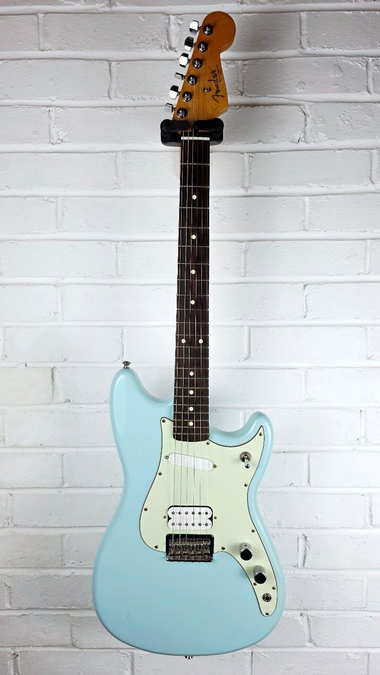 FENDER DUO SONIC HS PF ELECTRIC GUITAR DAPHNE BLUE MIM