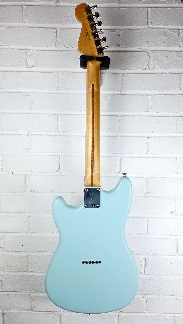 FENDER DUO SONIC HS PF ELECTRIC GUITAR DAPHNE BLUE MIM