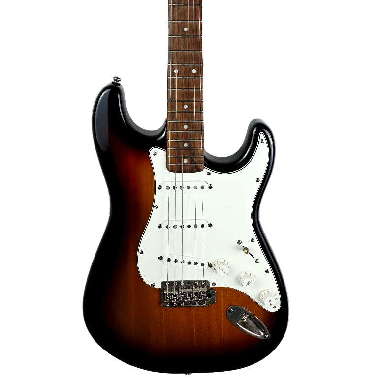 VINTAGE THOMAS BLUG SIGNATURE SERIES ELECTRIC GUITAR HYBRID SUNBURST