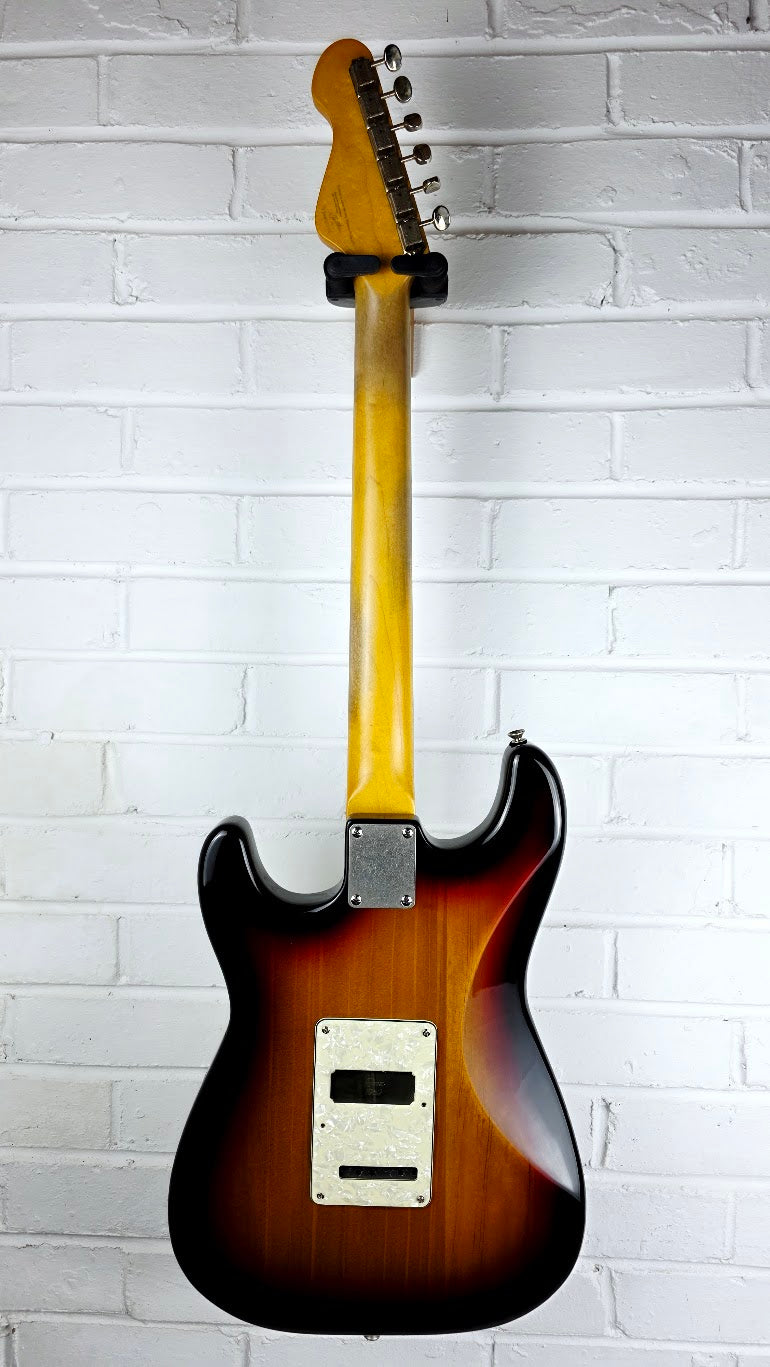VINTAGE THOMAS BLUG SIGNATURE SERIES ELECTRIC GUITAR HYBRID SUNBURST