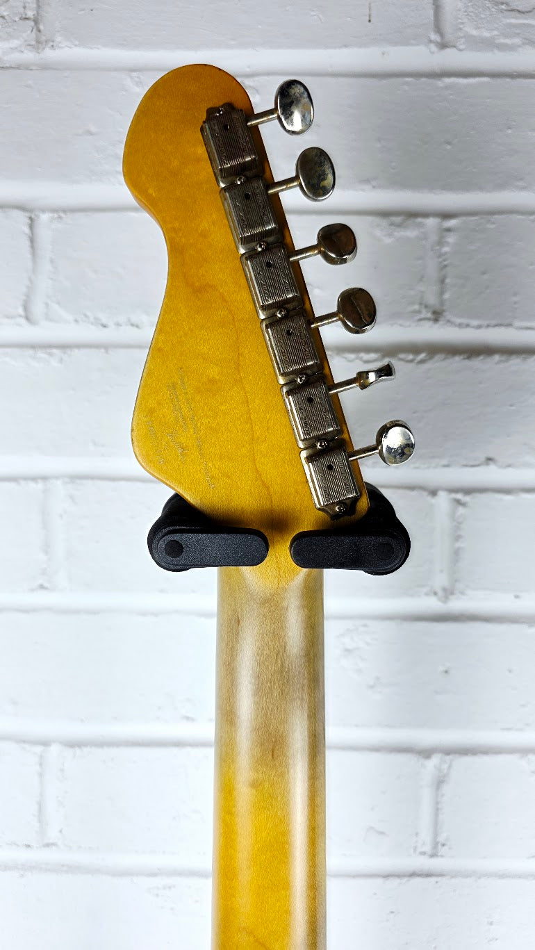 VINTAGE THOMAS BLUG SIGNATURE SERIES ELECTRIC GUITAR HYBRID SUNBURST