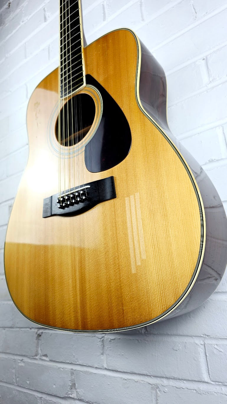 YAMAHA FG512 12 STRING ACOUSTIC GUITAR NATURAL
