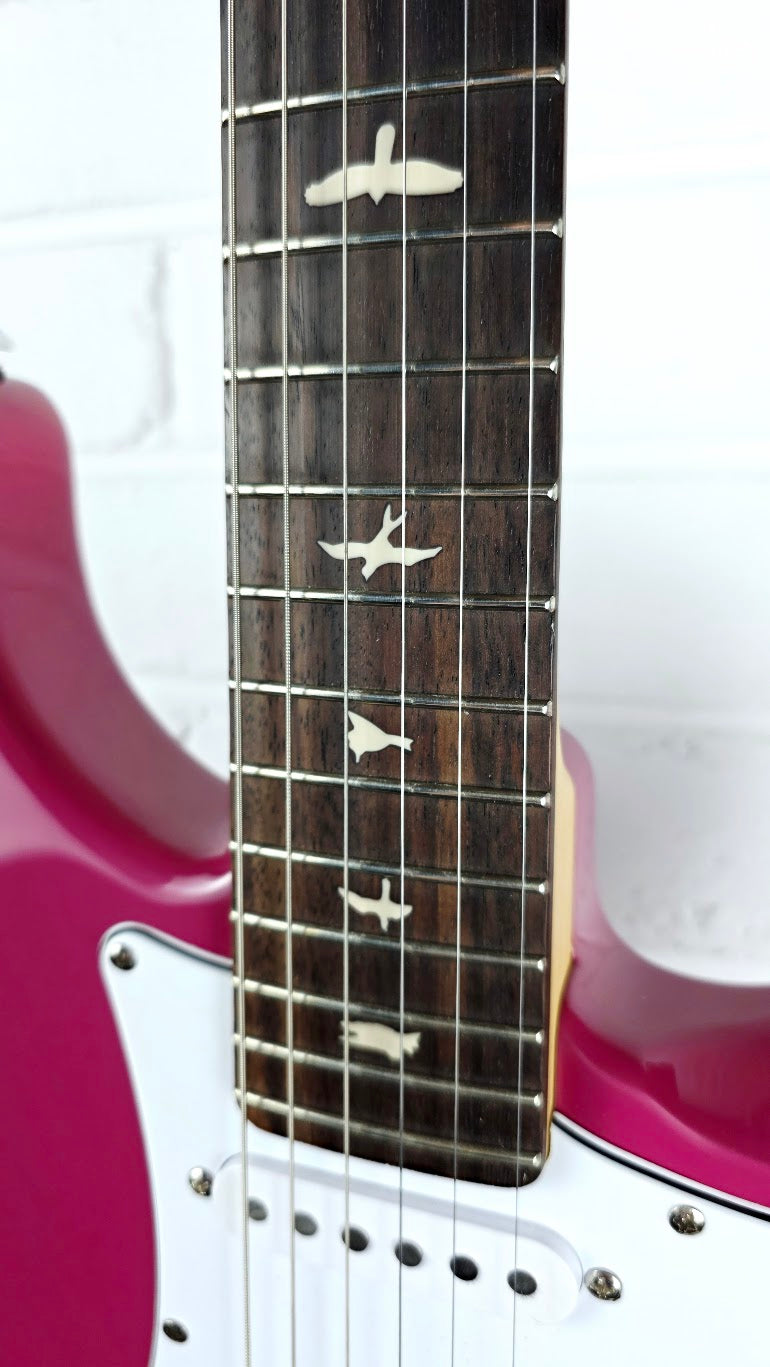 PRS SILVER SKY ELECTRIC GUITAR DRAGON FRUIT JOHN MAYER
