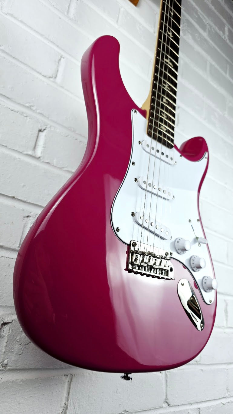PRS SILVER SKY ELECTRIC GUITAR DRAGON FRUIT JOHN MAYER