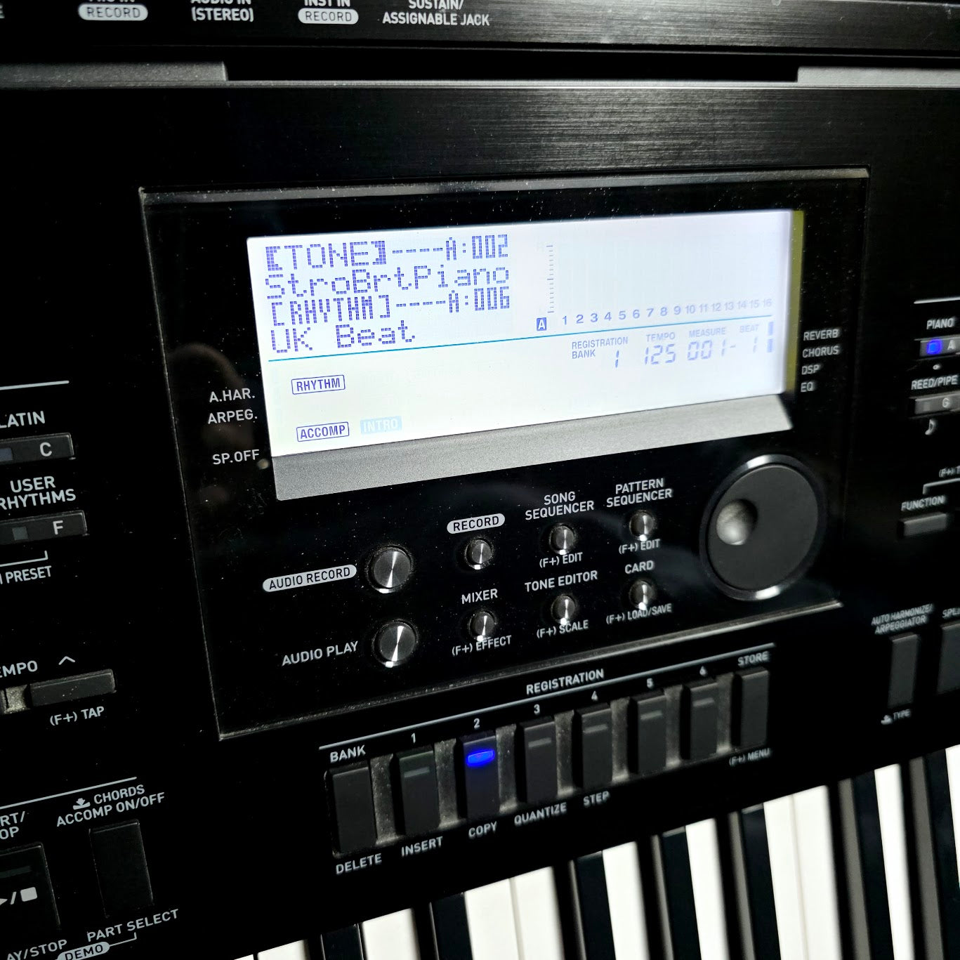 CASIO WK7600 KEYBOARD 76 KEY TOUCH SENSITIVE WORKSTATION