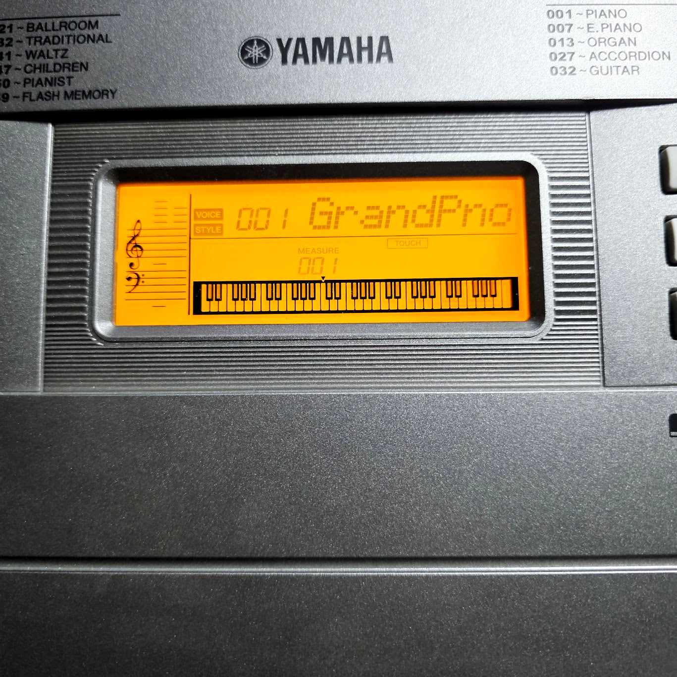 YAMAHA PSR E353 KEYBOARD 61 KEY TOUCH SENSITIVE