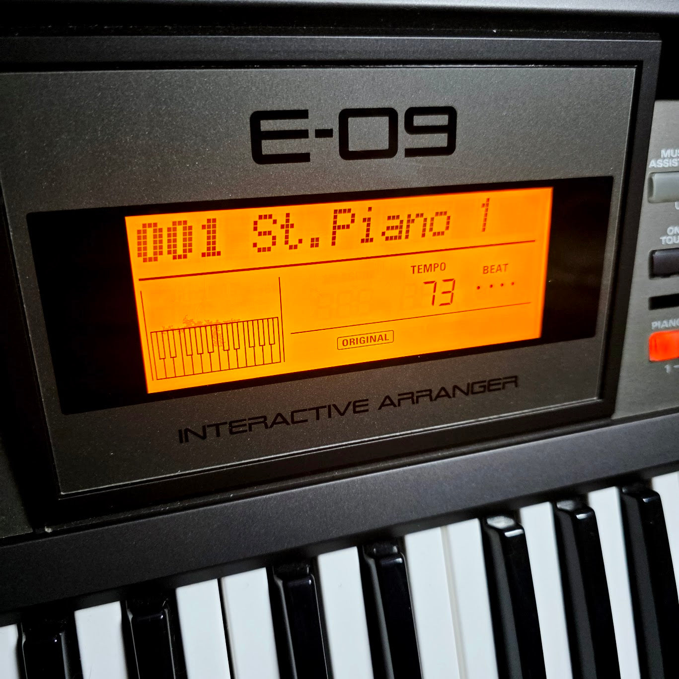 ROLAND E-09 KEYBOARD 61 KEY INTERACTIVE ARRANGER