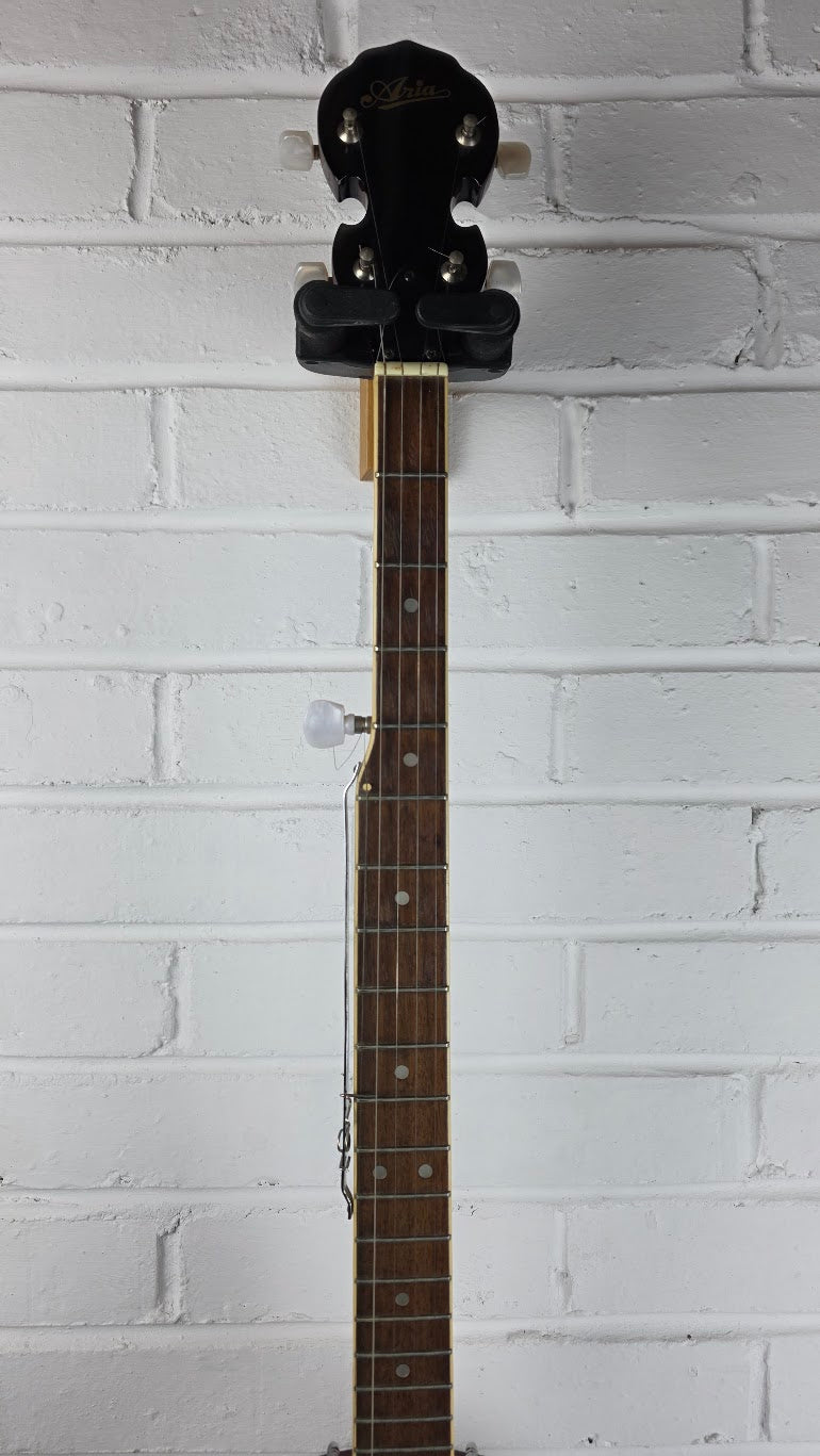 ARIA 5 STRING OPEN BACK BANJO